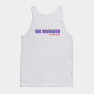 Ok Boomer Tank Top